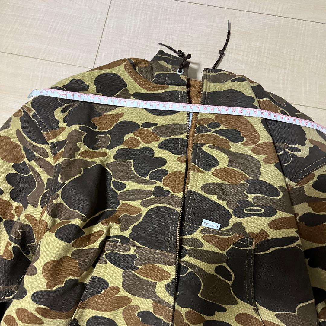 最終値下げ早い者勝ち価格超激レア当時物Carhartt カモフラージュジャケット