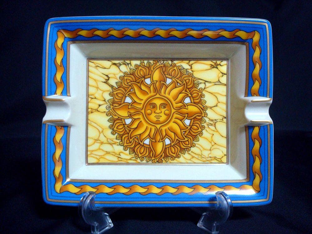 HERMES 　エルメス 　灰皿 　アッシュトレイ　太陽