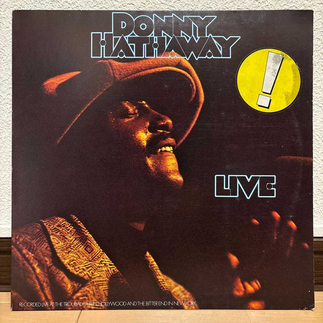 Donny Hathaway Live レコード LP ライブ ライヴ アナログ