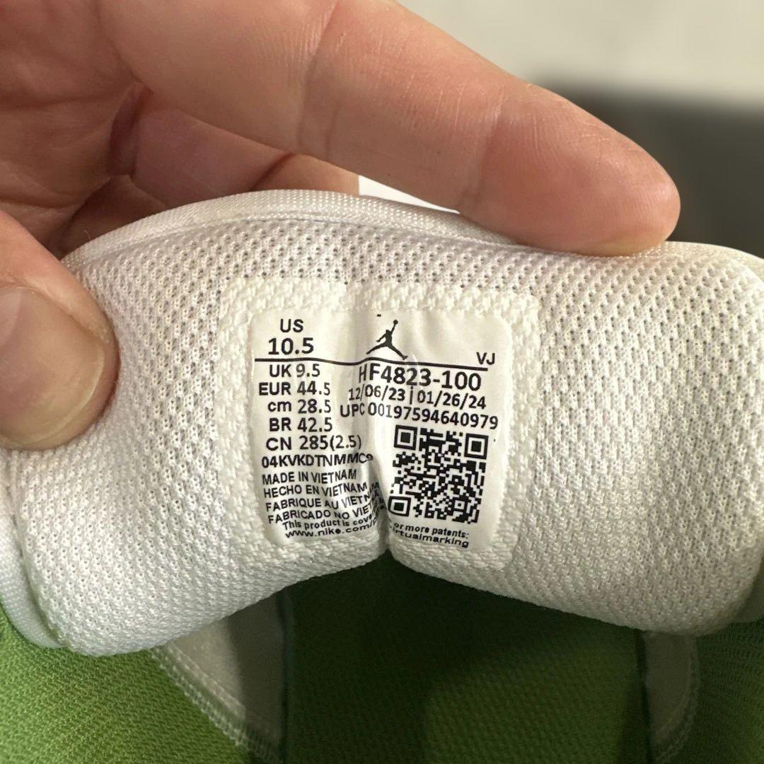 エア ジョーダン 1 ホワイト/グリーン 28.5