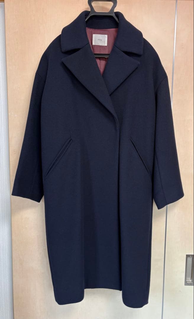 イエナ MANTECO オーバーチェスターコート ネイビー