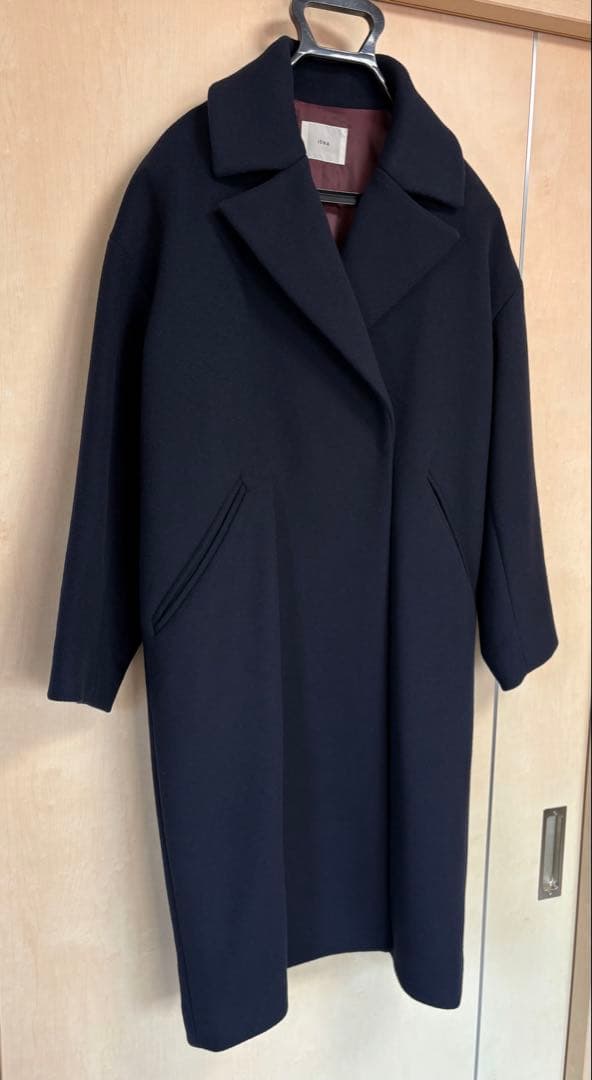 イエナ MANTECO オーバーチェスターコート ネイビー