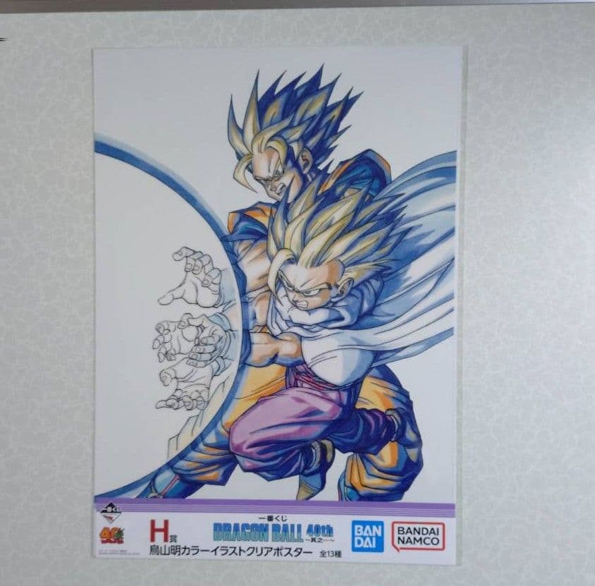 一番くじ DRAGON BALL 40th 其之一 H種 クリアポスター全13種