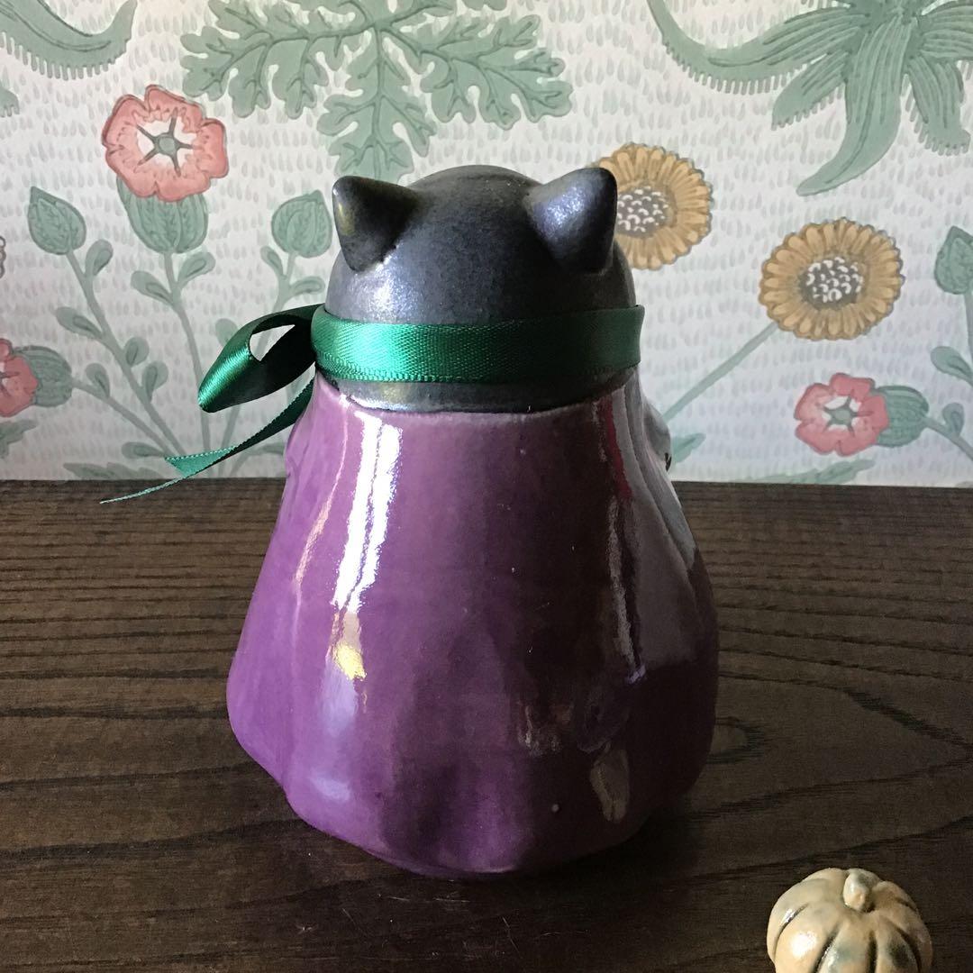 じむらむばーぼん　クロ魔女猫　＋　白かぼちゃ