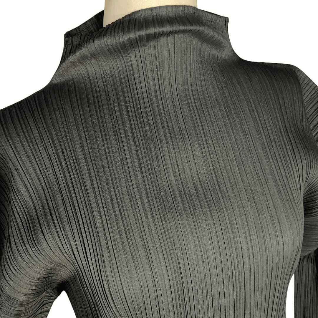 ☆ 美品 PLEATS PLEASE イッセイミヤケ ハイネック カットソー