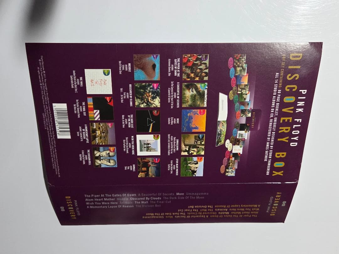 ピンク・フロイド／ディスカバリー　16CDボックス　ハイプ・ステッカーあり