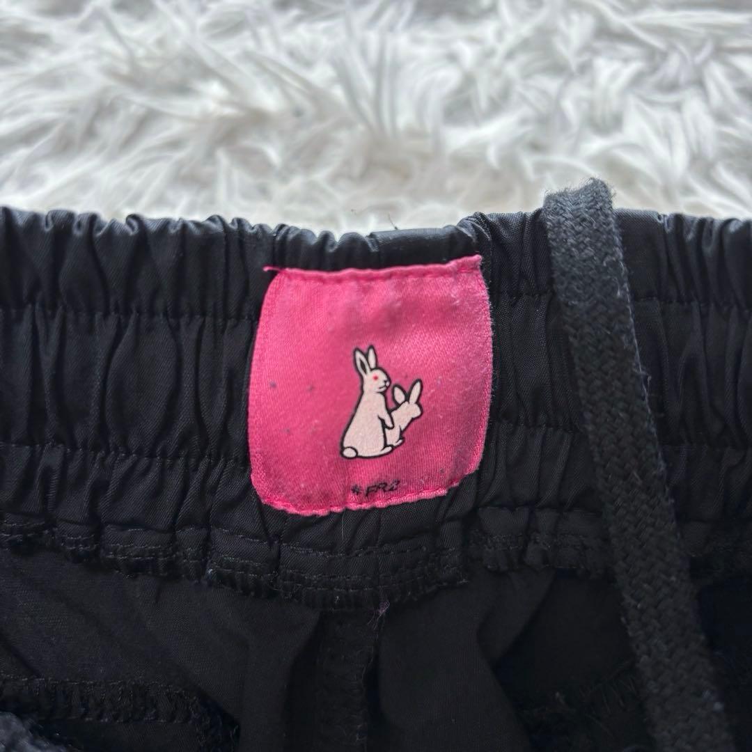 FR2 梅 カーゴパンツ パンツ ブラック ナイロン スウェット