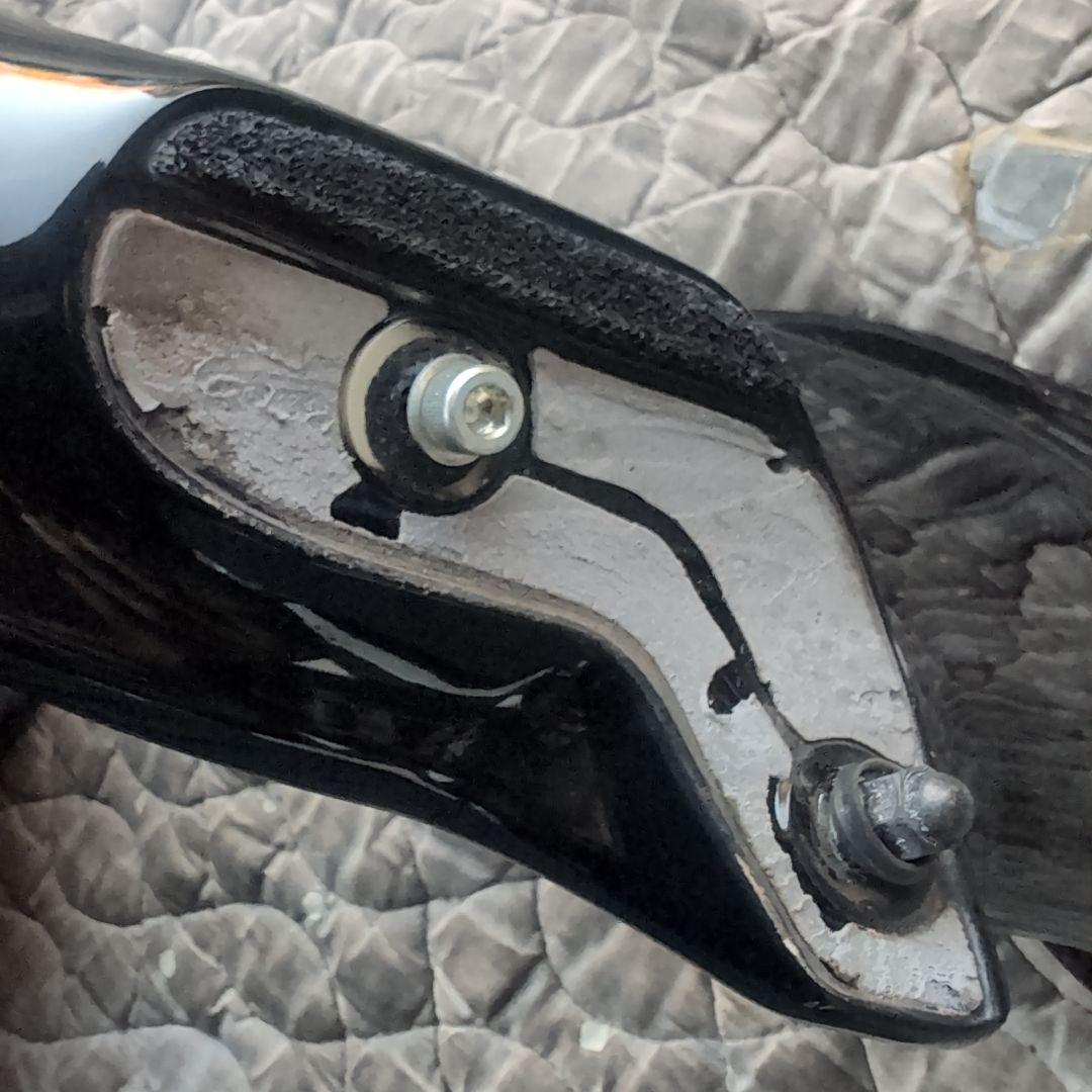 GE6 フィットMUGEN ピアノブラック リアスポイラー