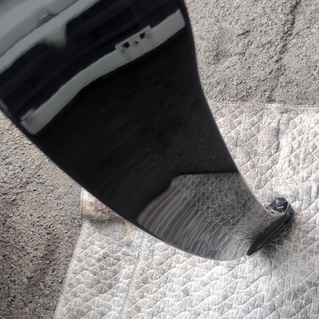 GE6 フィットMUGEN ピアノブラック リアスポイラー