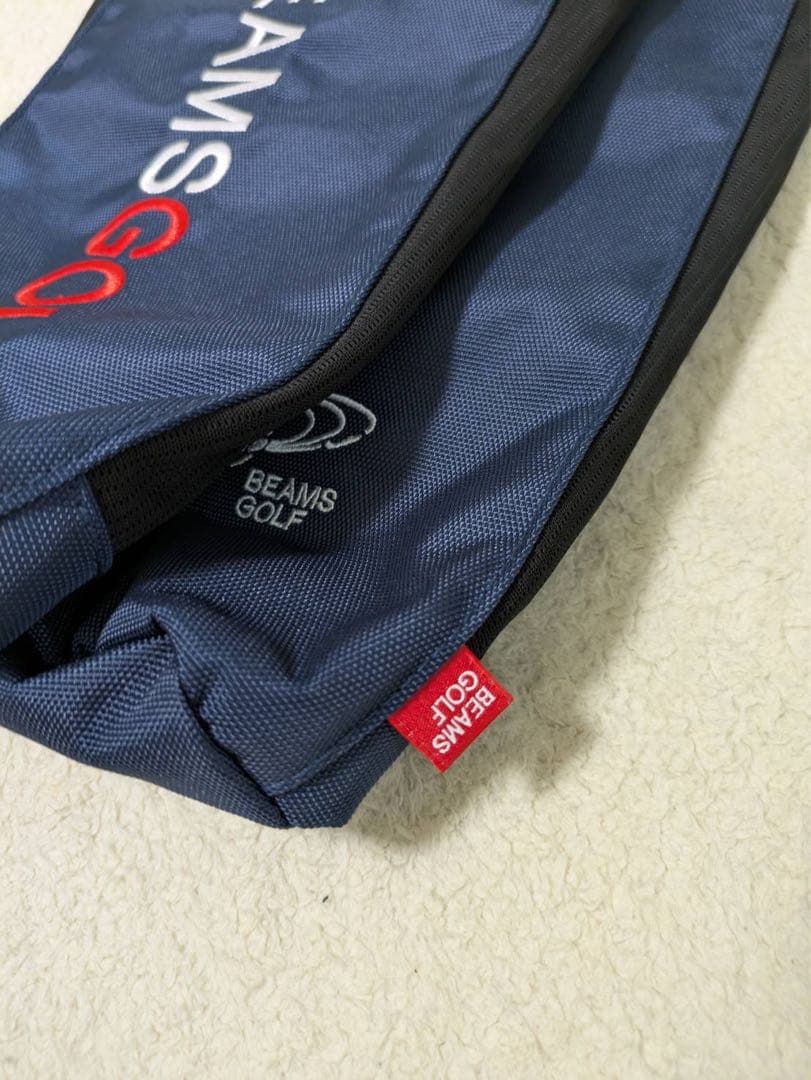BEAMS GOLF セパレートシューズケース　NAVY