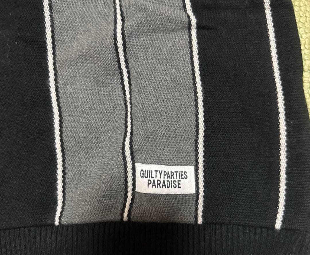 ば*く様 WACKO MARIA ワコマリア 23SS STRIPED ポロシャ