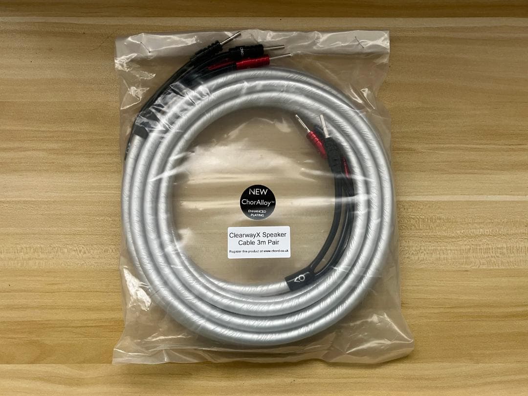 ケーブル・シールド ClearwayX Speaker Cable 3m Pair