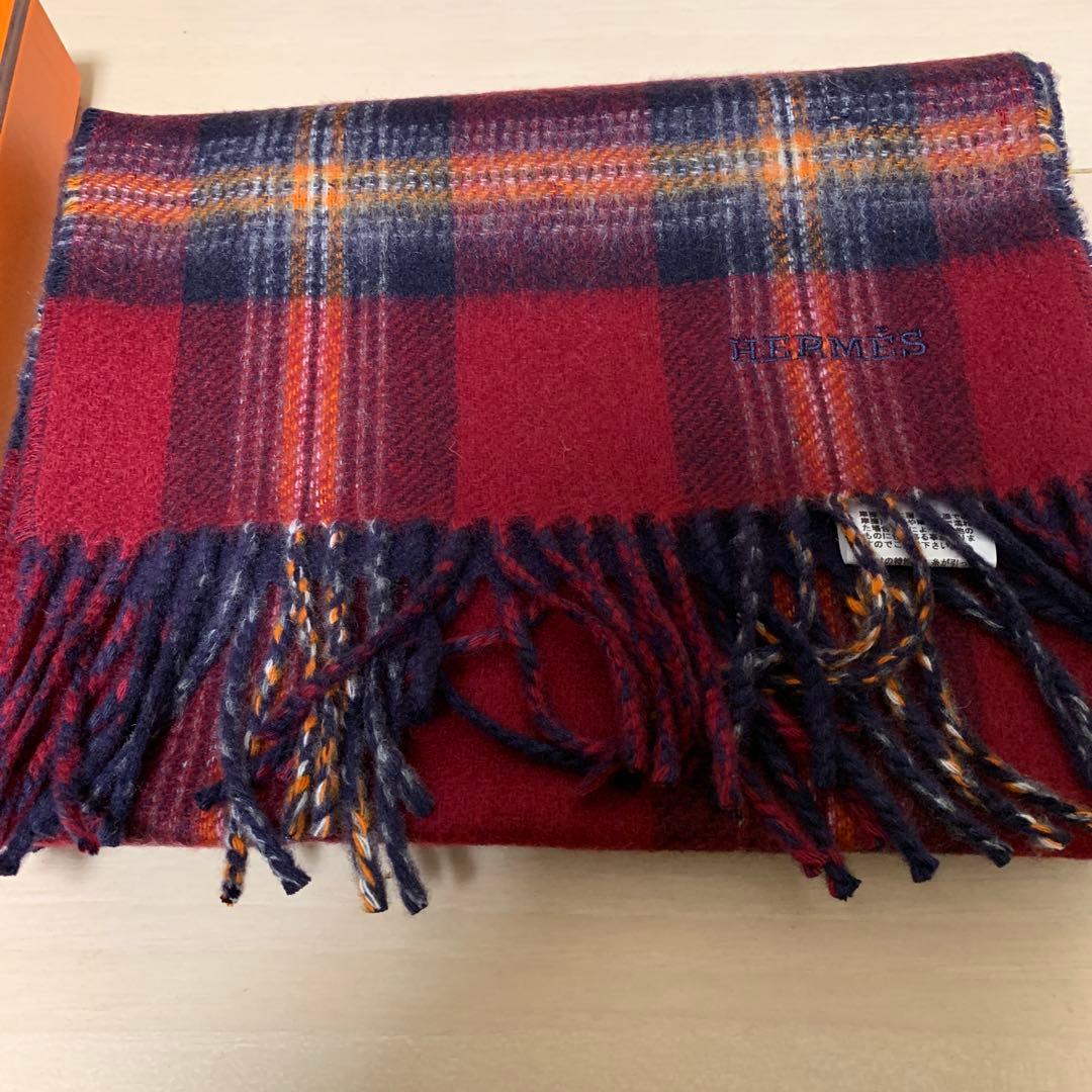 ヒ*ロ様 エルメス　カシミヤ　マフラー　新品未使用品