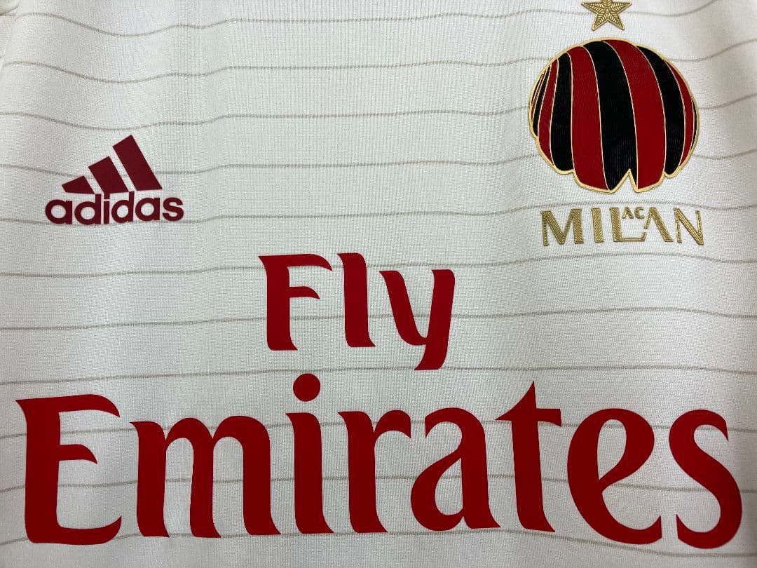 14-15 ACミラン　本田圭佑　アディダスオフィシャル　選手支給ユニフォーム