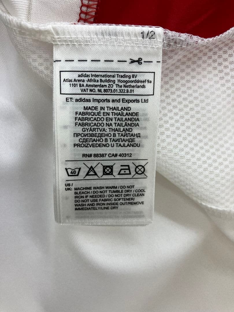 14-15 ACミラン　本田圭佑　アディダスオフィシャル　選手支給ユニフォーム