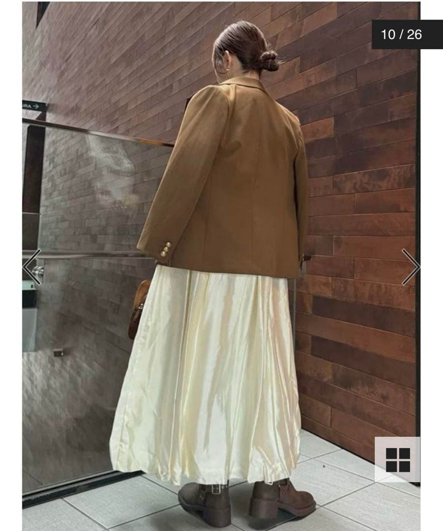 【ともまま】Mila Owenダブルブレストブレザー テーラードジャケット