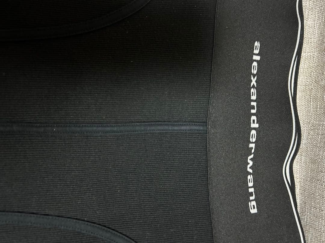 【最安値】 alexanderwang ブラックタイトスカート S ミニスカート