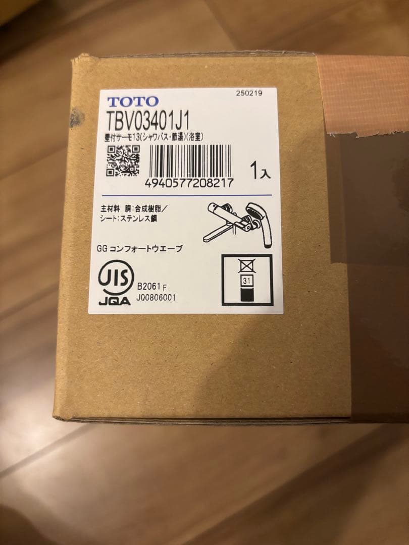 TOTO TBV03401J1 1個