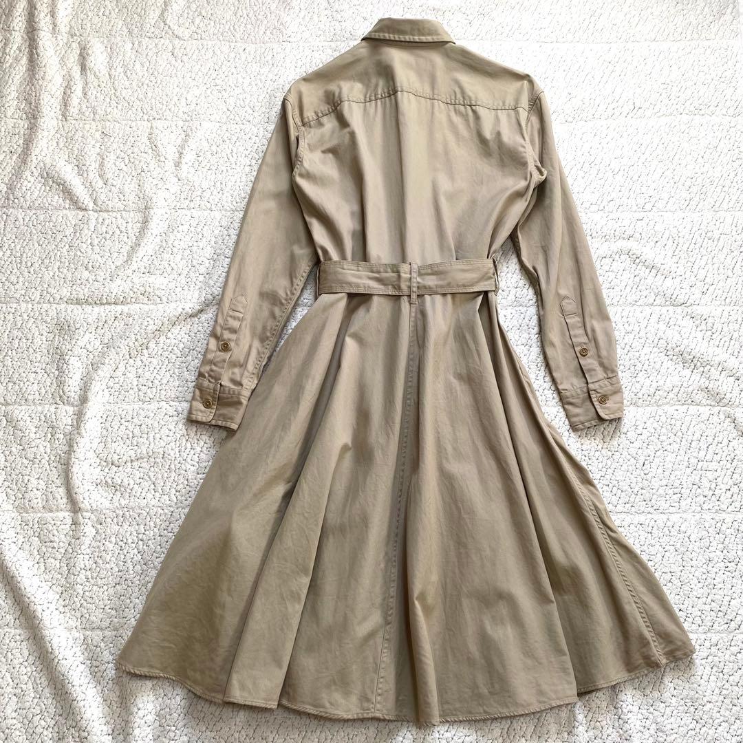 POLO RALPH LAUREN シャツワンピース ポニー刺繍　ゆったりM