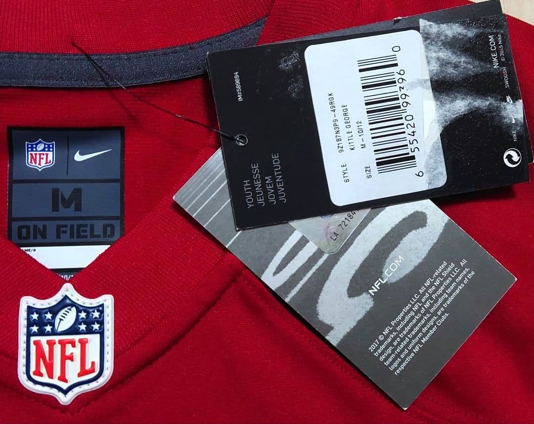 NFL 49ers ジョージ・キトル NIKE レプリカジャージ【MD】