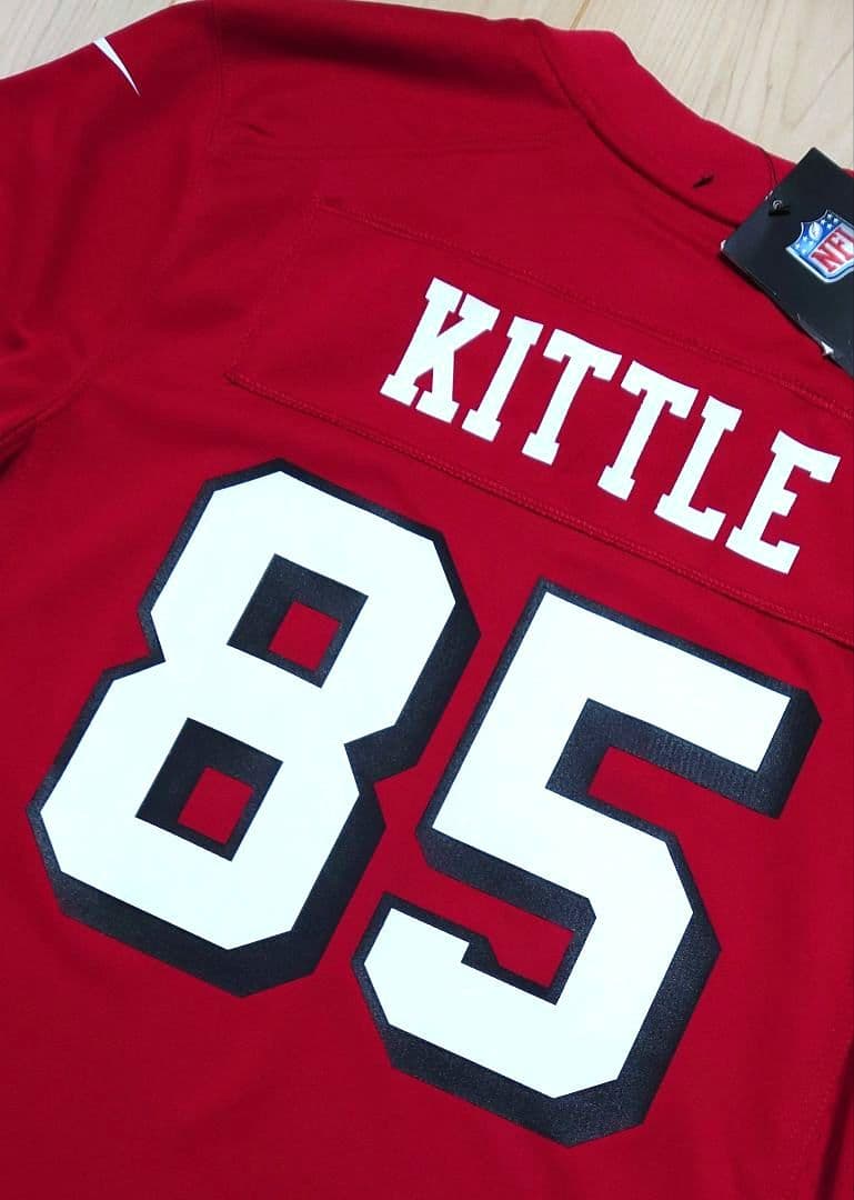 NFL 49ers ジョージ・キトル NIKE レプリカジャージ【MD】