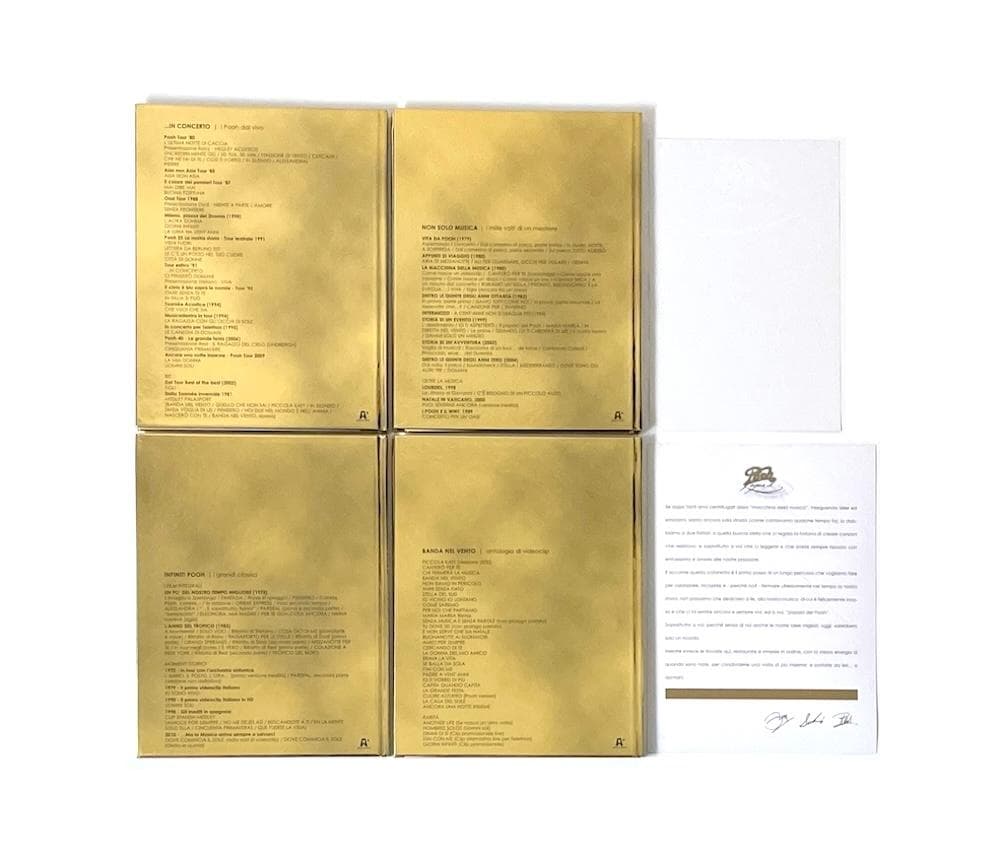 廃盤 I POOH イ・プー LEGEND DVD-BOX〈4枚組〉