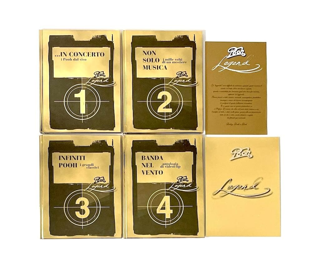 廃盤 I POOH イ・プー LEGEND DVD-BOX〈4枚組〉