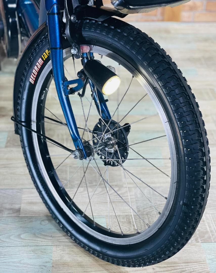 限定価格 大容量モデル ブルー系 ヤマハ　子供乗せ電動アシスト自転車 H2841