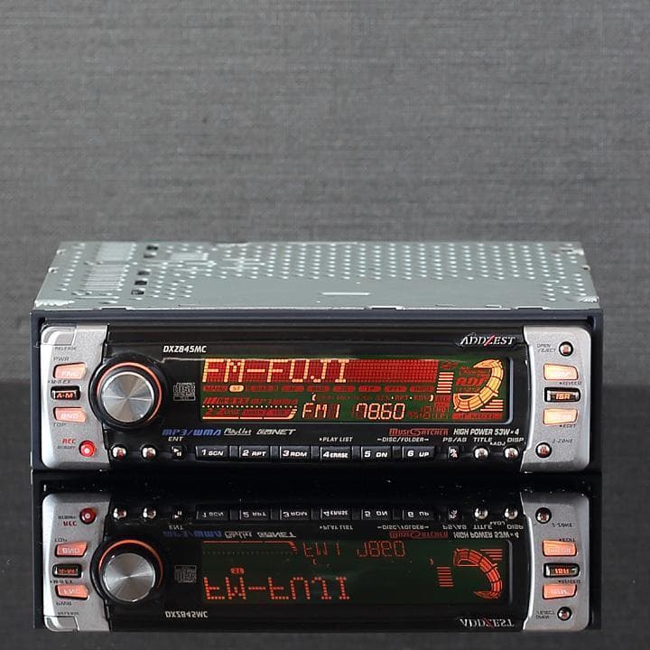 ADDZEST DXZ845MC CD/MP3/WMA/ミュージックキャッチャー
