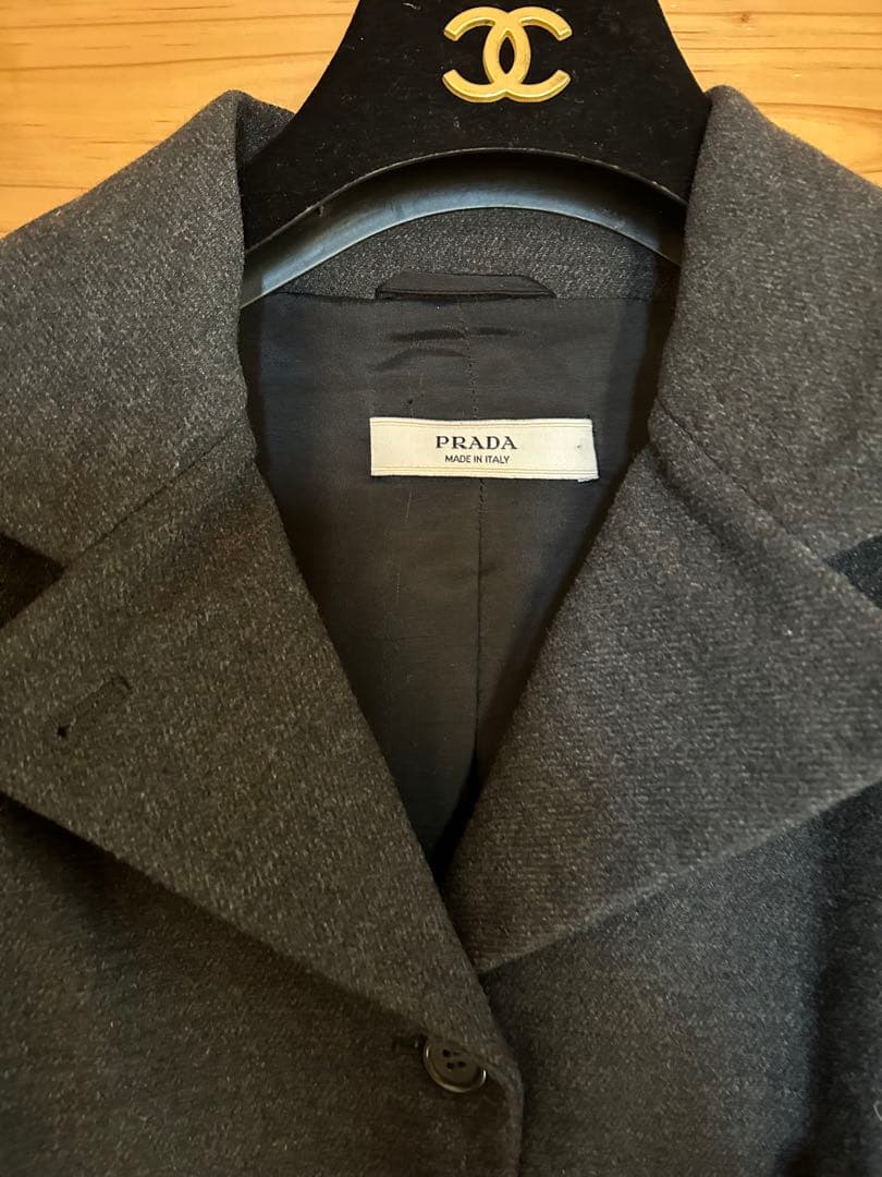 PRADA プラダ ビンテージ ウール ジャケット 44