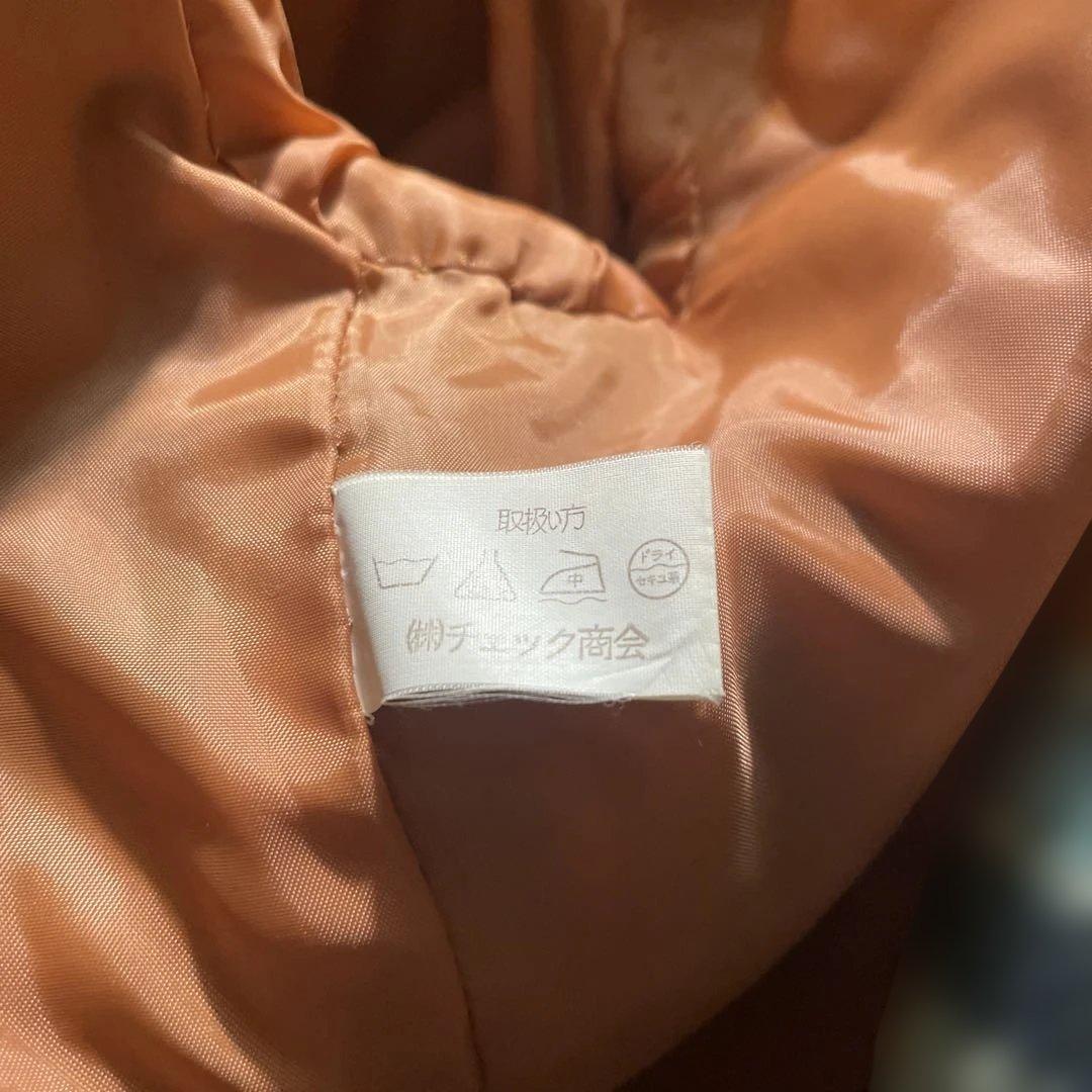 YORKLAND チェック フリンジ ダブルコート ヨークランド vintage