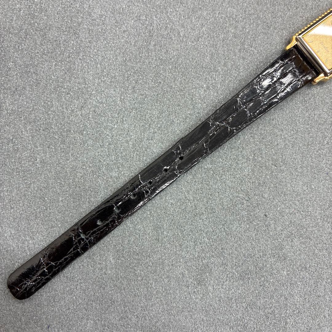 SEIKO EXCELINE 7321-5920 14KT スクエア ゴールド