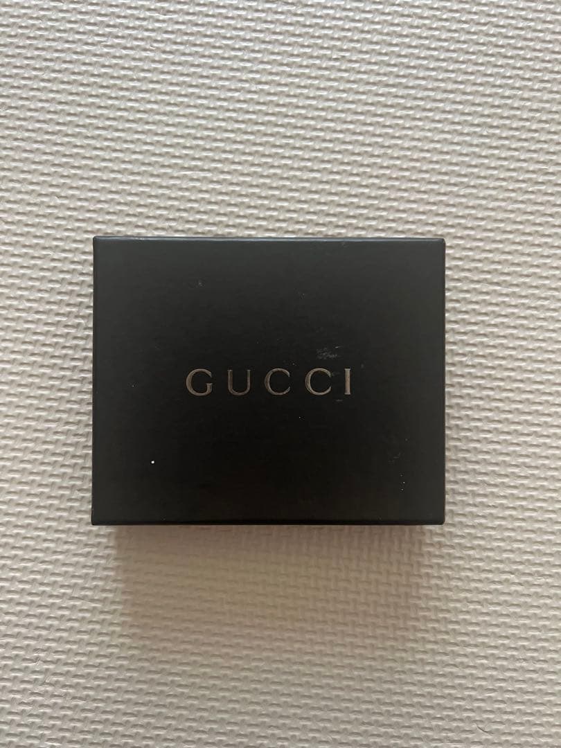 最終値下げ！GUCCI ブラック マネークリップ箱付き
