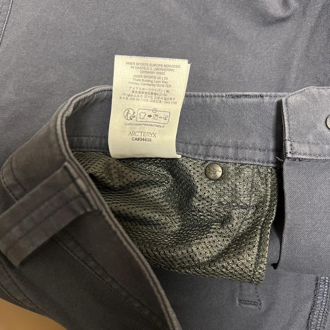 アークテリクス レヴォン パンツ　ブラックサファイア