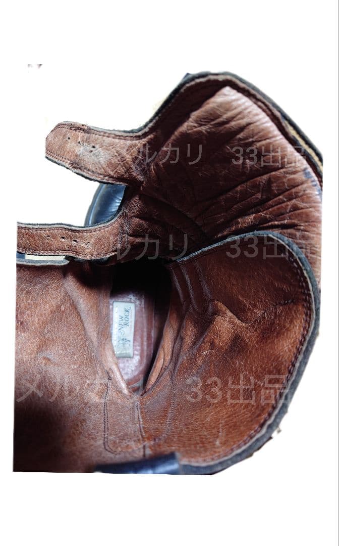 無*様 new rock 厚底　ブーツ　難あり　レザー　kmrii julius
