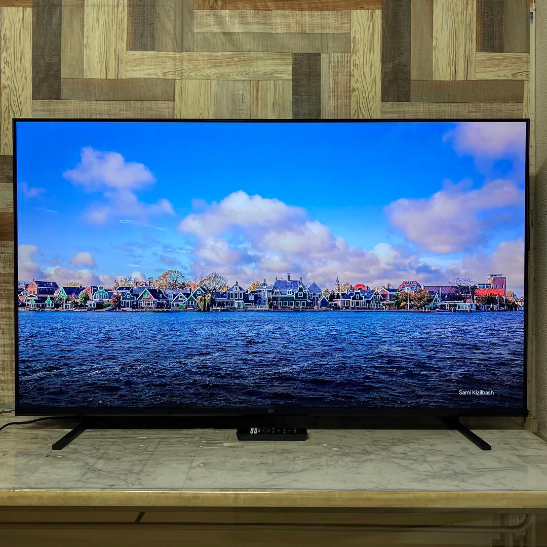 全国送料込❣️昨年購入FPD55T型4K液晶GoogleTV ネット動画多数