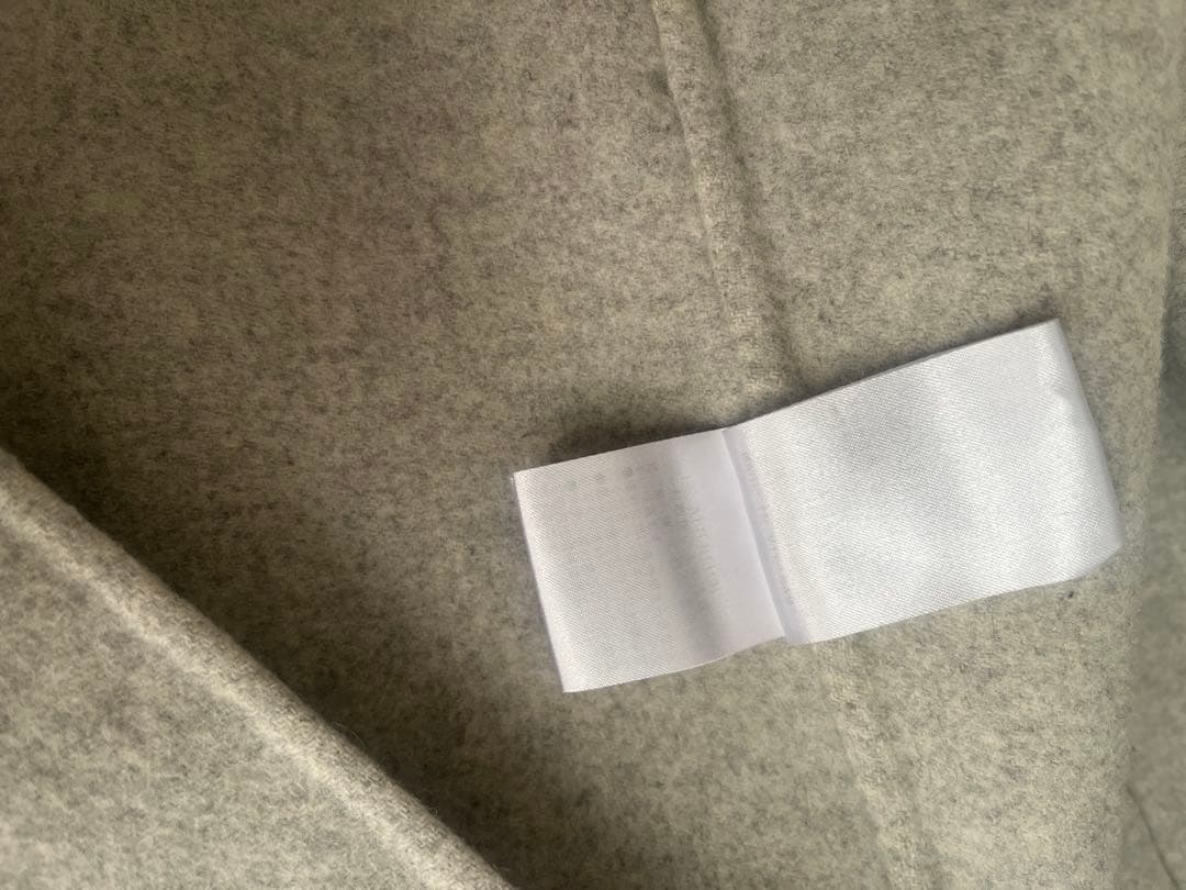 GALERIE VIE ギャルリーヴィー・ライトメルトンコート 34グレー