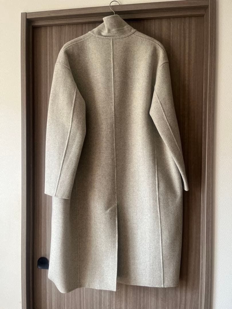 GALERIE VIE ギャルリーヴィー・ライトメルトンコート 34グレー