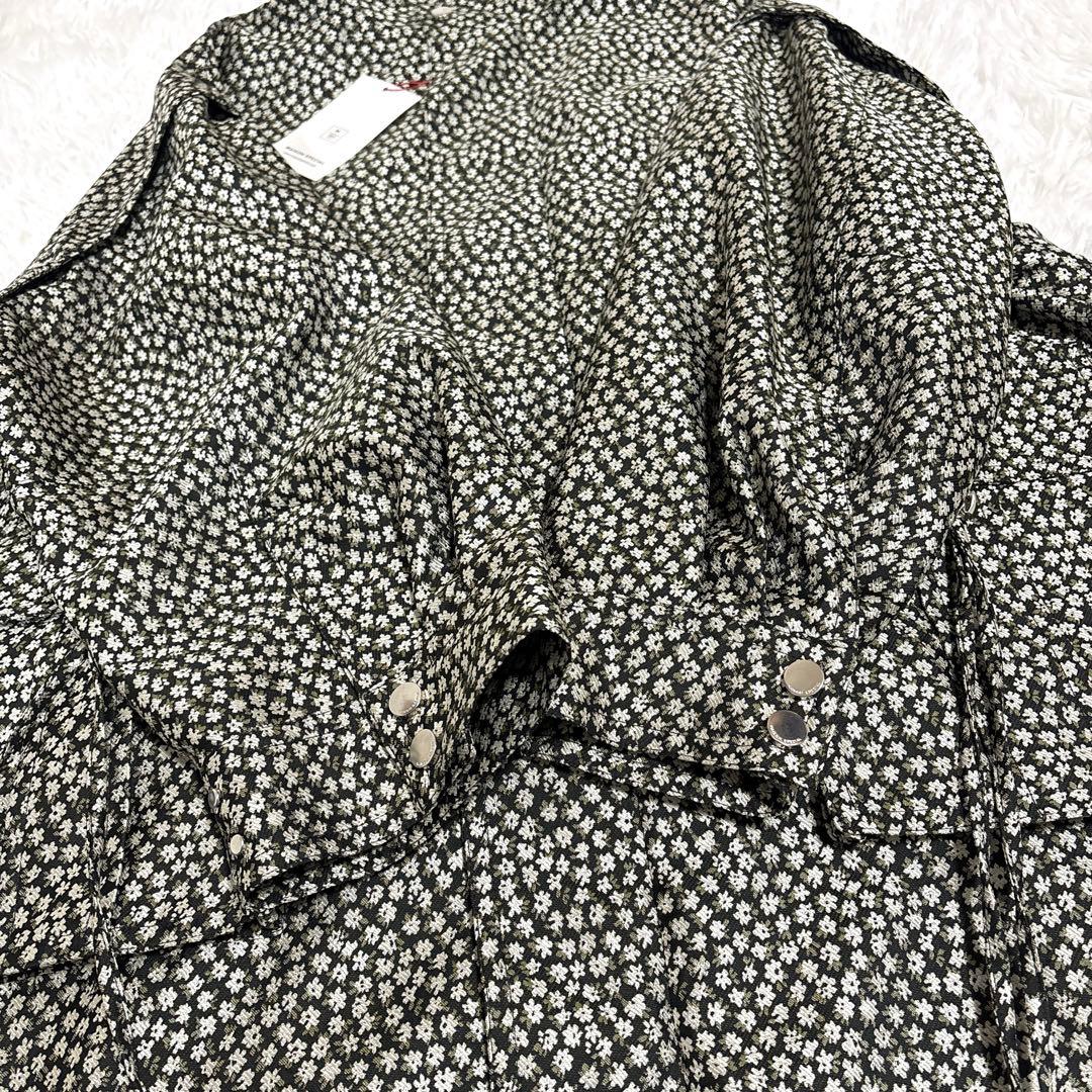専用【高年式未使用2way】MAISON SPECIAL 花柄　モッズコート