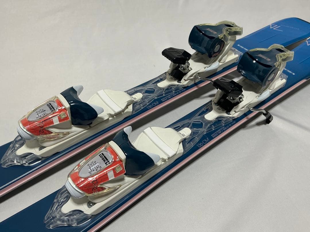 【極美品】ロシニョール EXPERIENCE74W 136cmビンディング付き