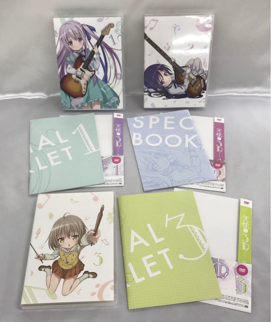 天使の3P! 初回生産限定版 6巻セット　とらのあな全巻収納BOX付き　DVD