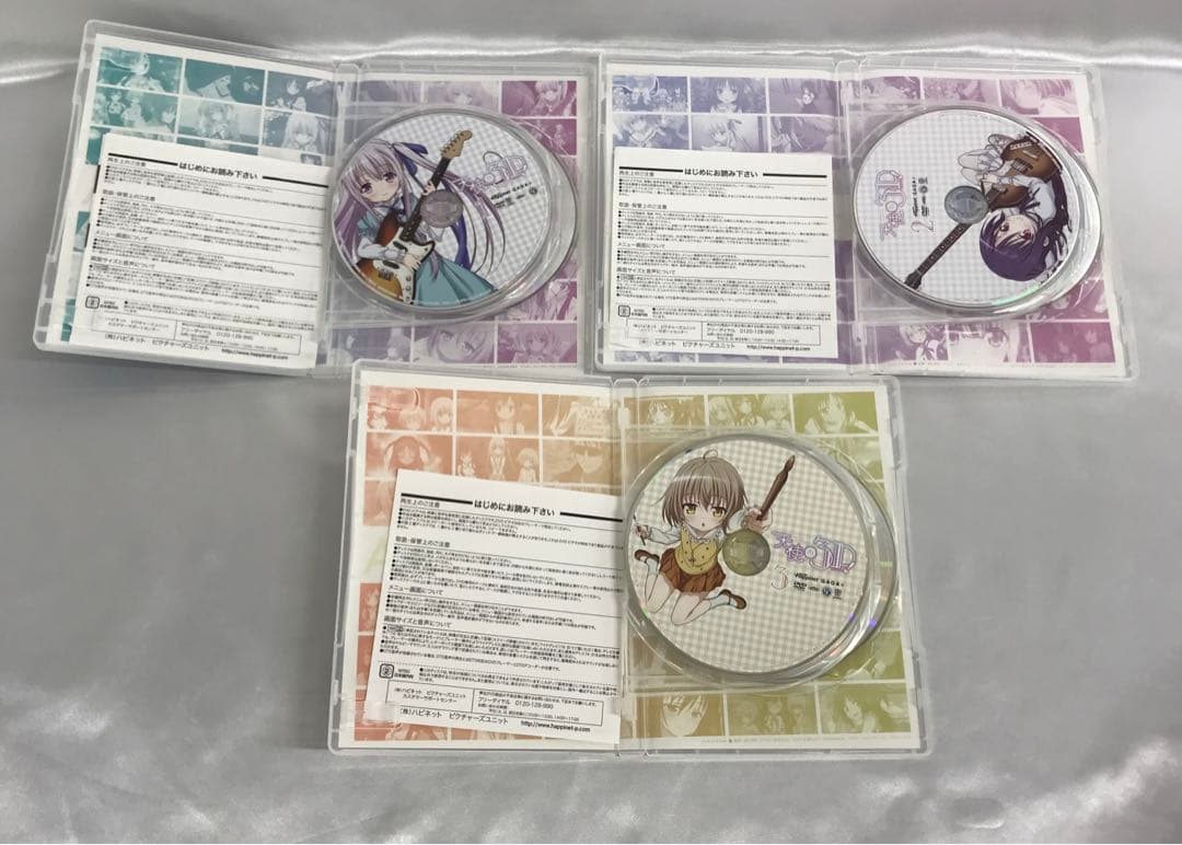 天使の3P! 初回生産限定版 6巻セット　とらのあな全巻収納BOX付き　DVD