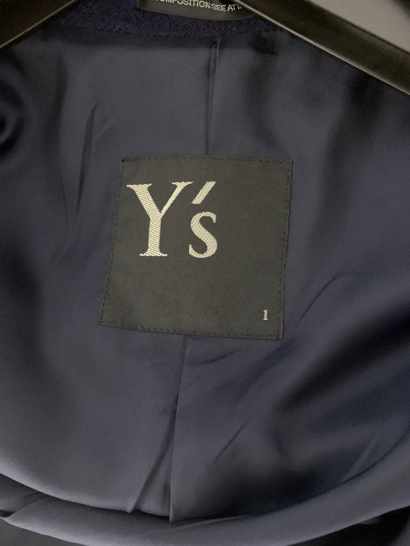 【SALE】ワイズ Ｙ's MODOなコート　濃紺　ヨウジヤマモト