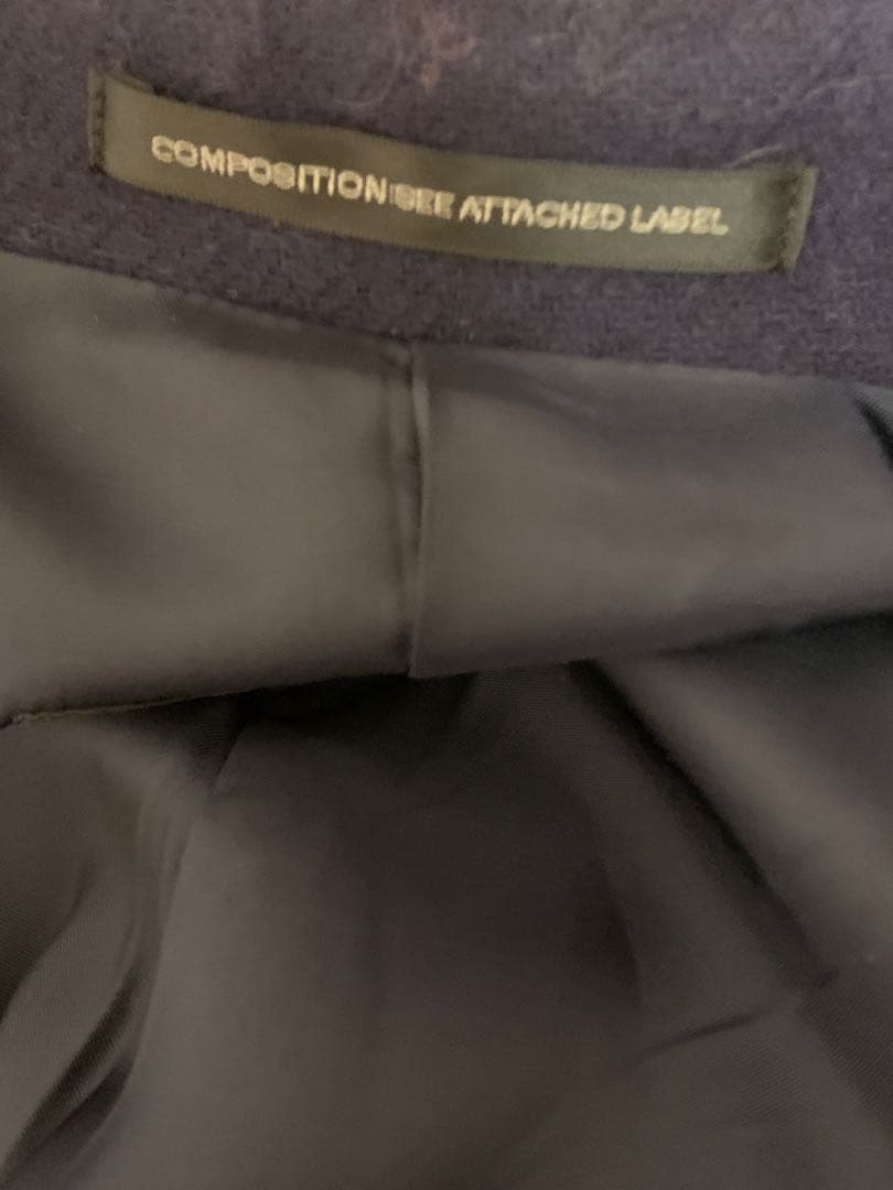 【SALE】ワイズ Ｙ's MODOなコート　濃紺　ヨウジヤマモト