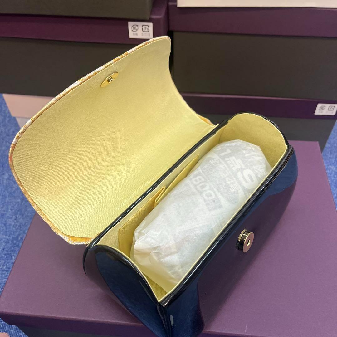 大特価　振袖用　草履バック　黒