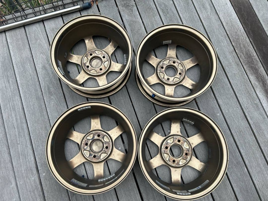 RAYS VOLK 14インチ 5.5J　ホイール 4本セット