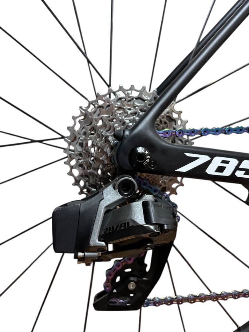 超美品　look 785 huez rs 2022 sサイズ 12s etap