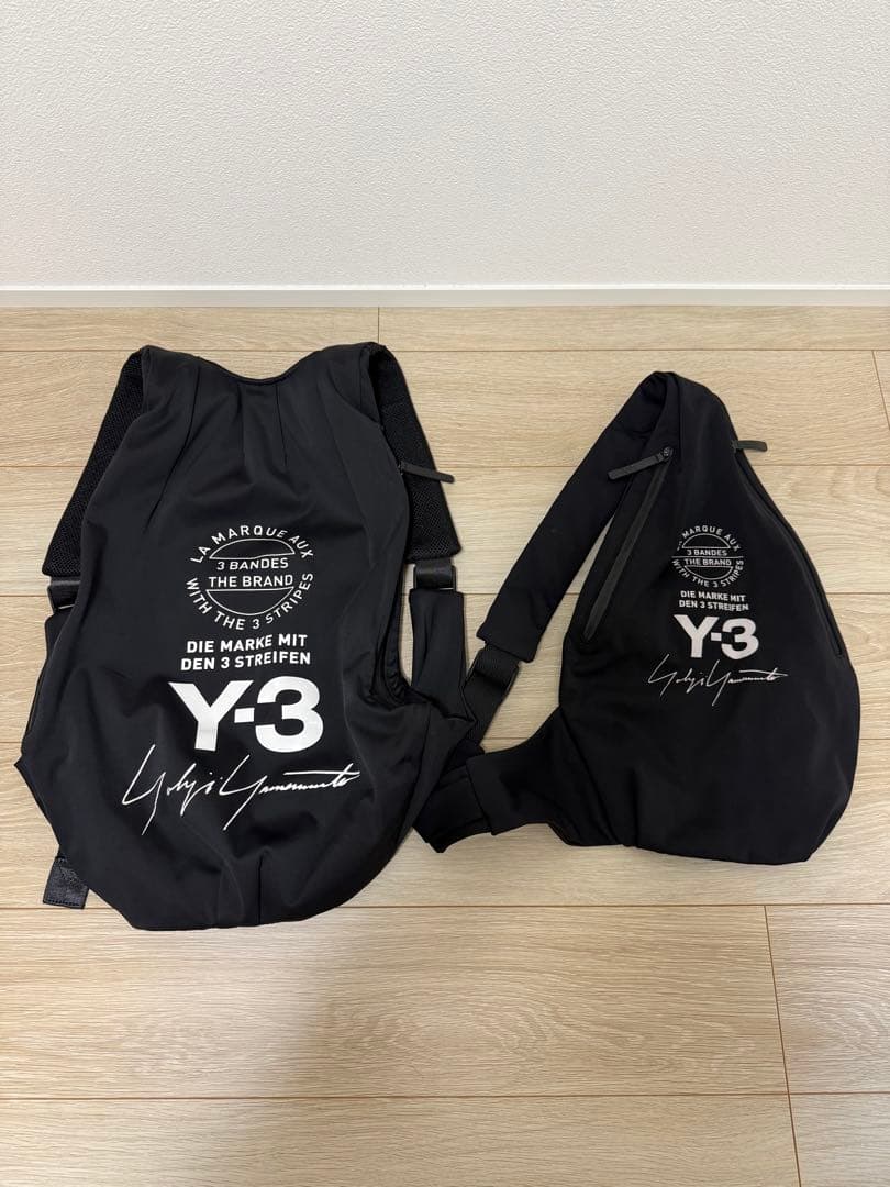 【2/1タイムセール】【2点セット】Y-3 バックパック ショルダーバック