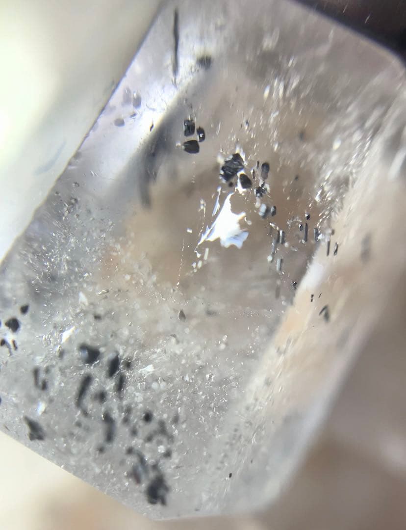 スティブナイトインクォーツ　ペンダントトップ