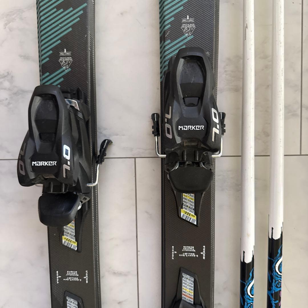 k2 スキー板　136cm